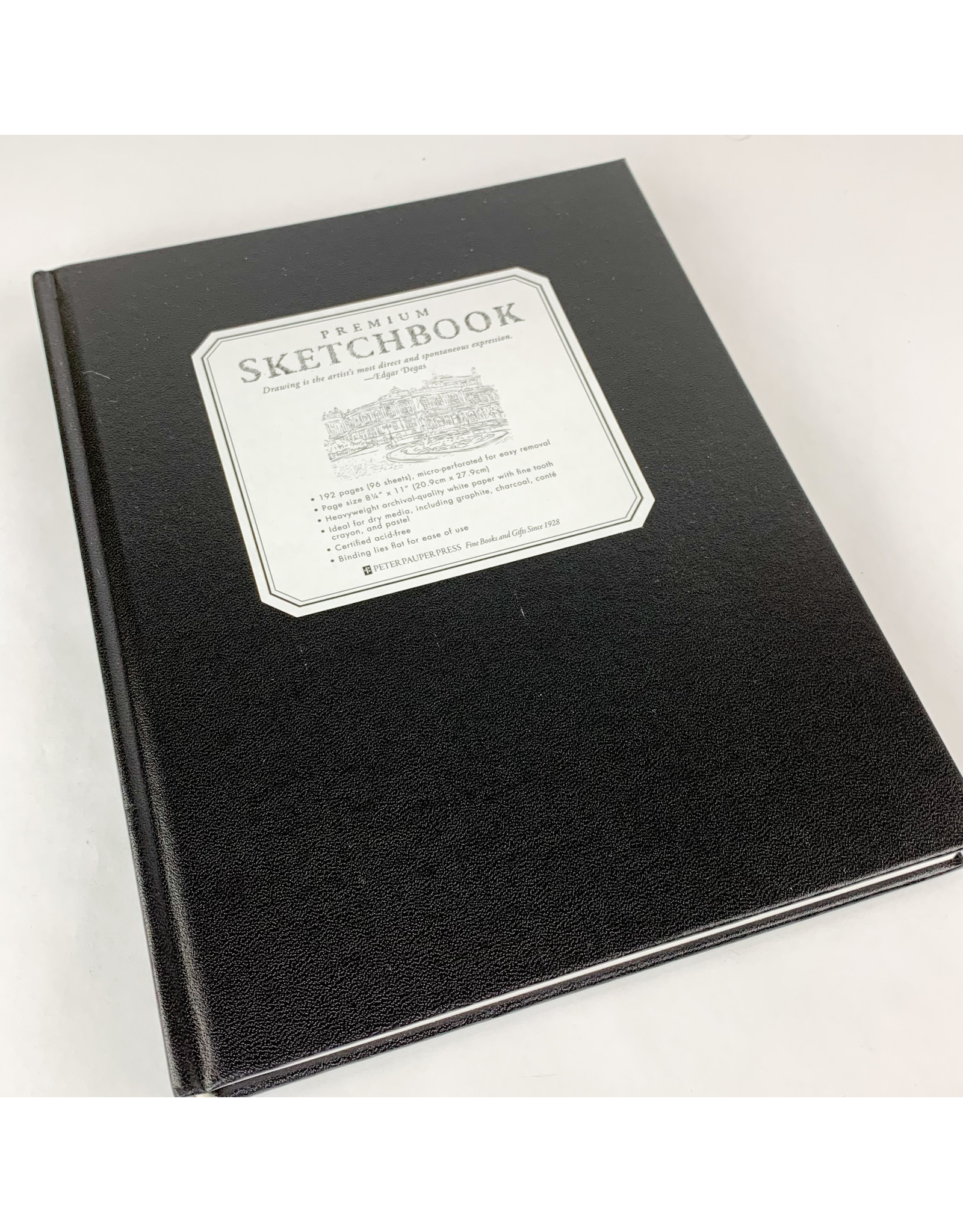 Peter Pauper Press Premium Sketchbook 8 1/2 x 11
