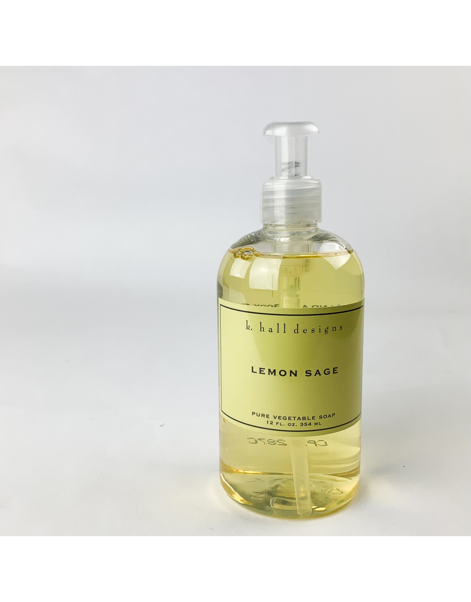 K. Hall Lemon Sage Liquid Hand Soap