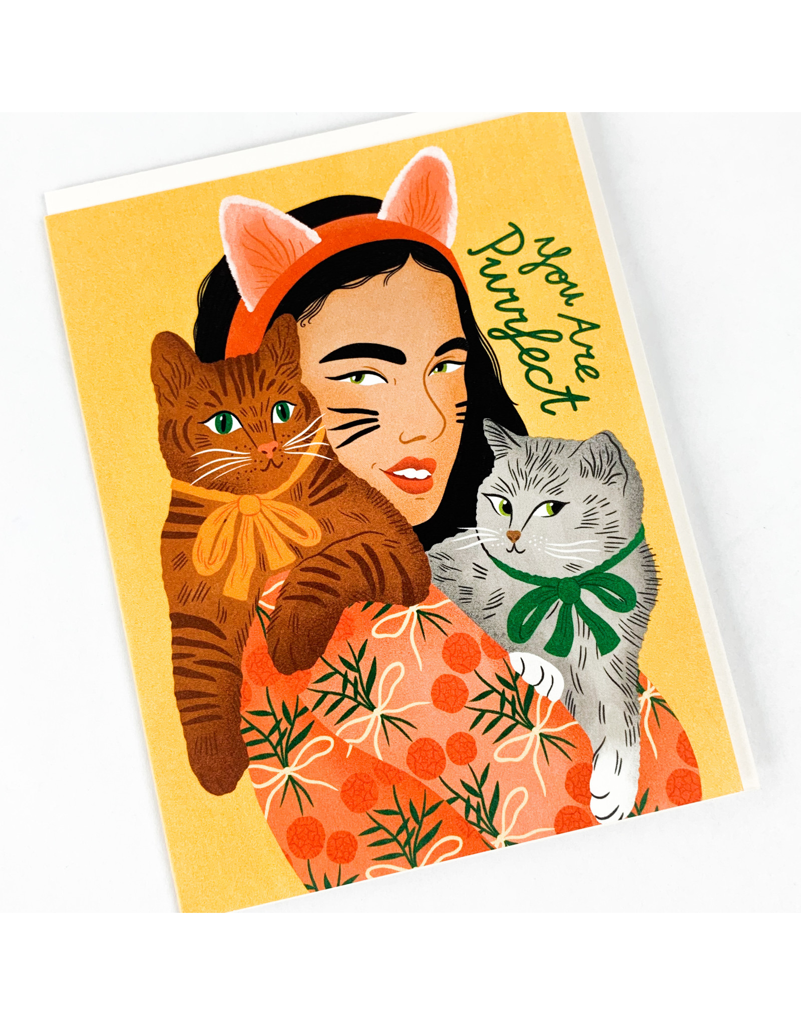 Red Cap Cards You are Purrfect