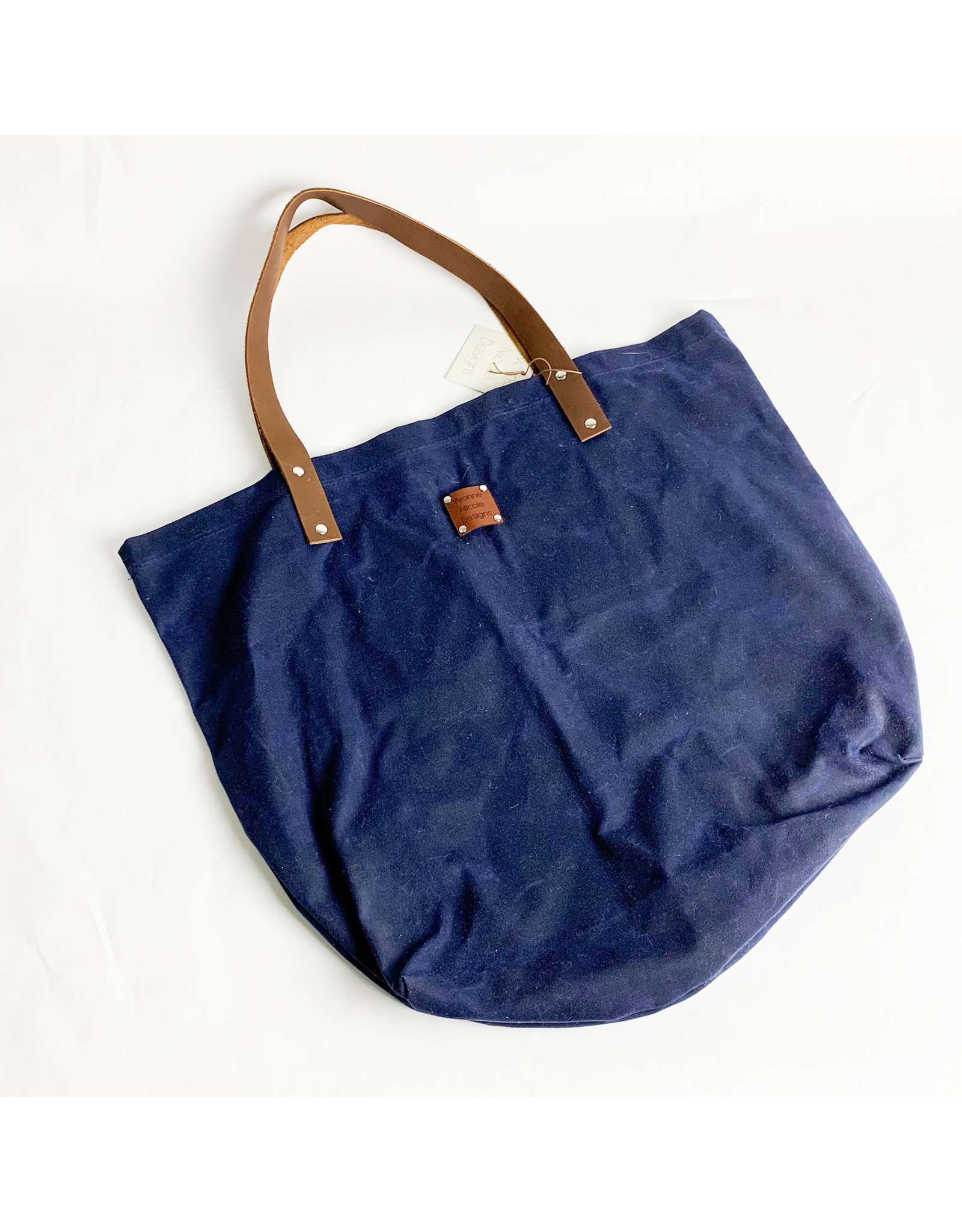 Yvonne Nicole Designs YG001 navy market bag consignment