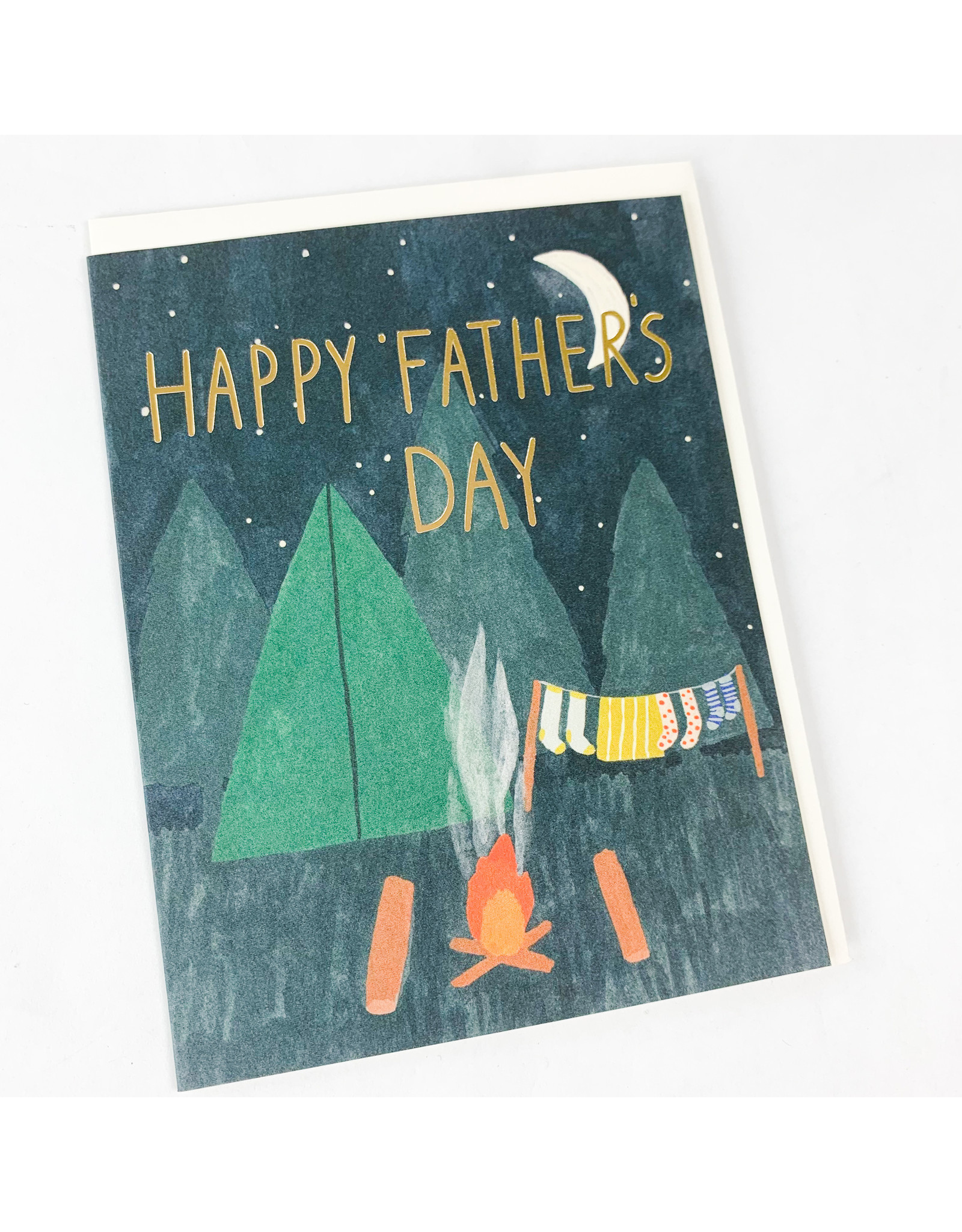 Red Cap Cards Camping Dad Father's Day