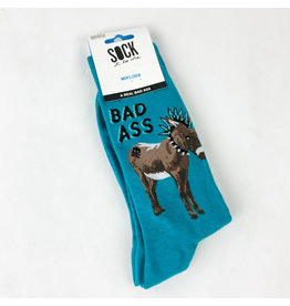 Sock It To Me Men's Crew Real Bad Ass
