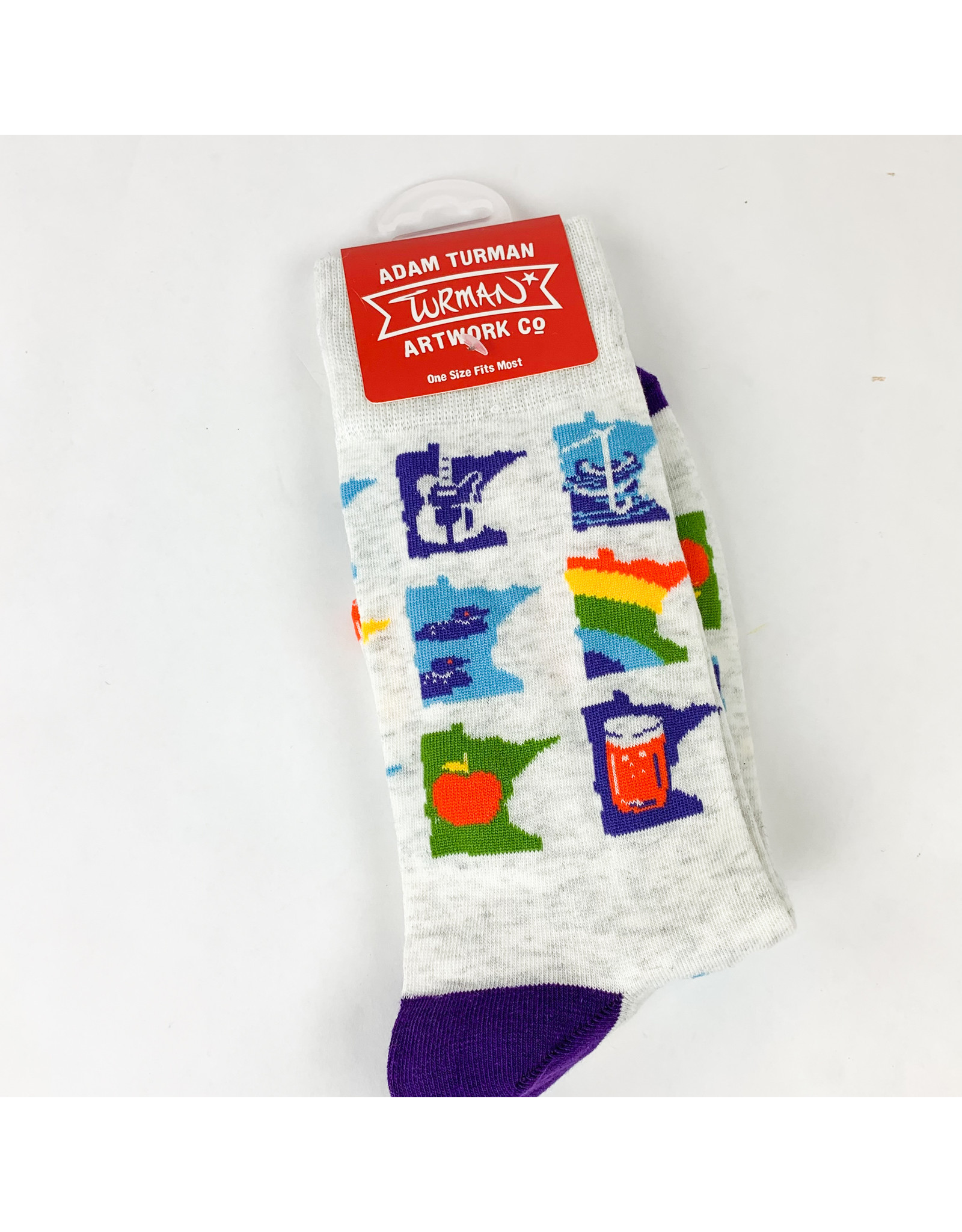 Truman Merch Co MN Month Sock