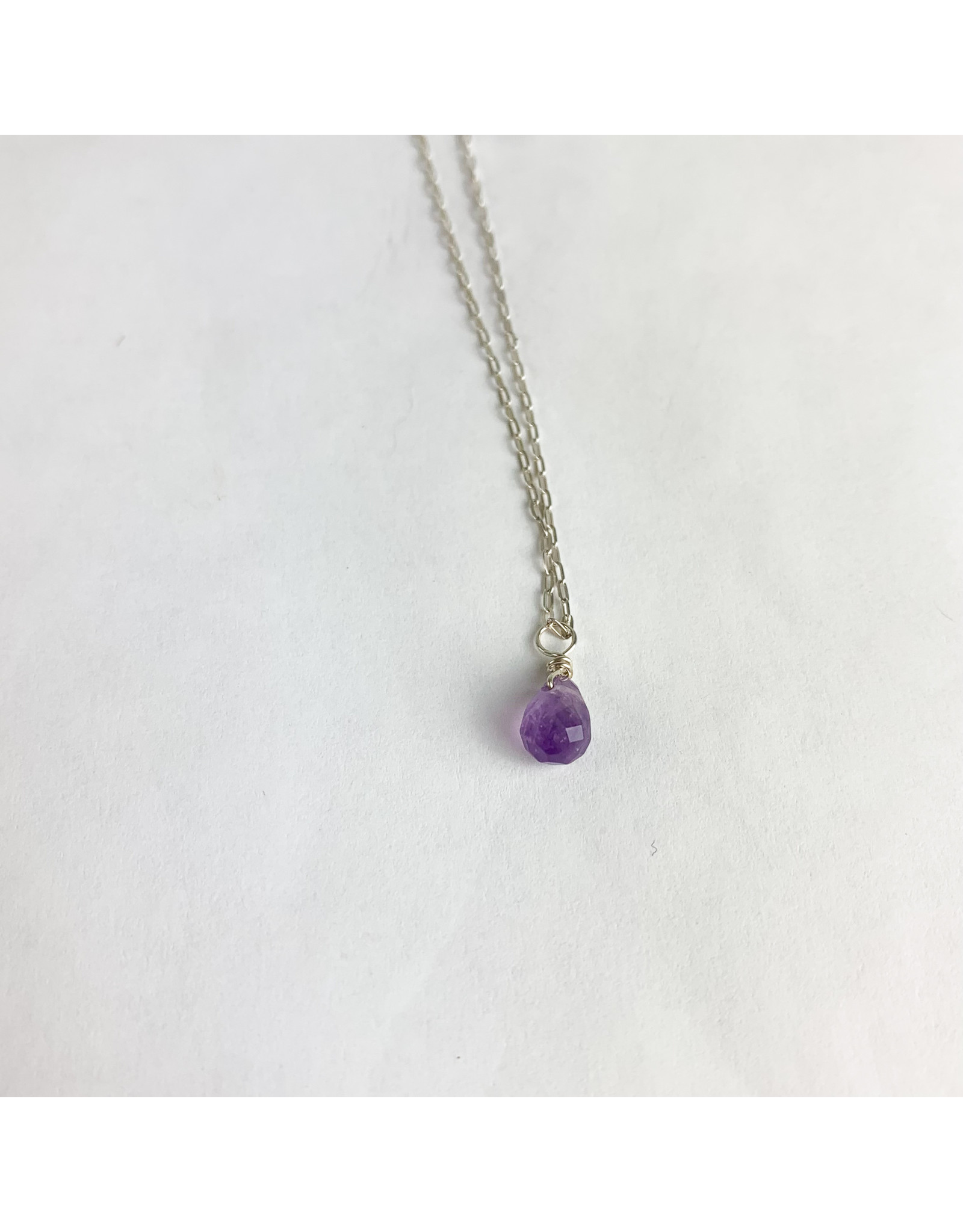 Nicole Collodoro - Consignment Artist Simple Silver and Amethyst Consignment