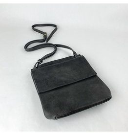Joy Accessories Charcoal Aimee Front Flap