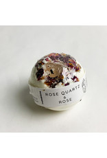 Rage Gems and Jewelry Rose Quartz Rose Petal Bath Bomb