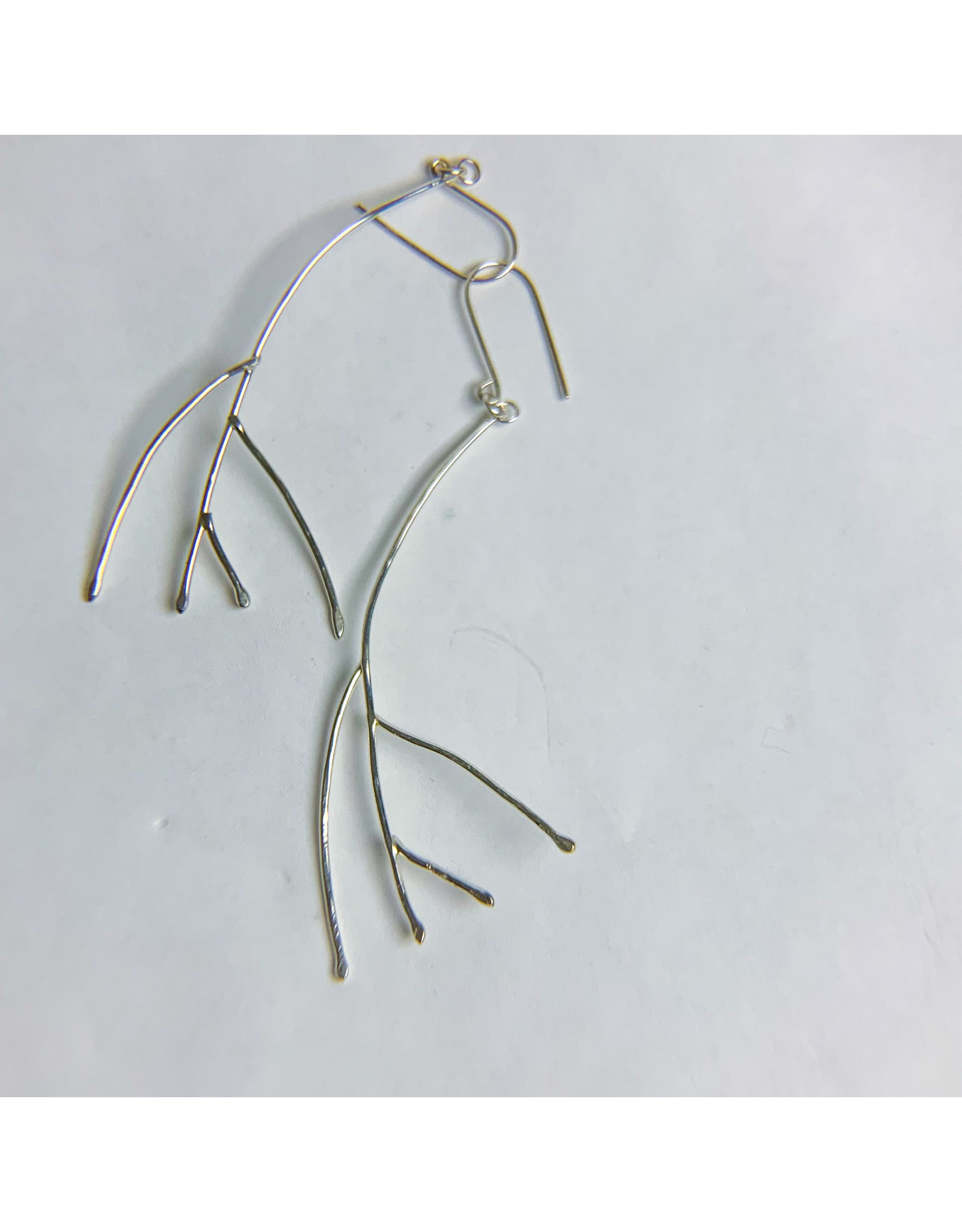 Emily Madland /Consignment EM16 Sterling Twig Earrings