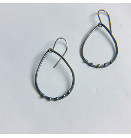 Emily Madland /Consignment EM19 Sterling Dots Earrings