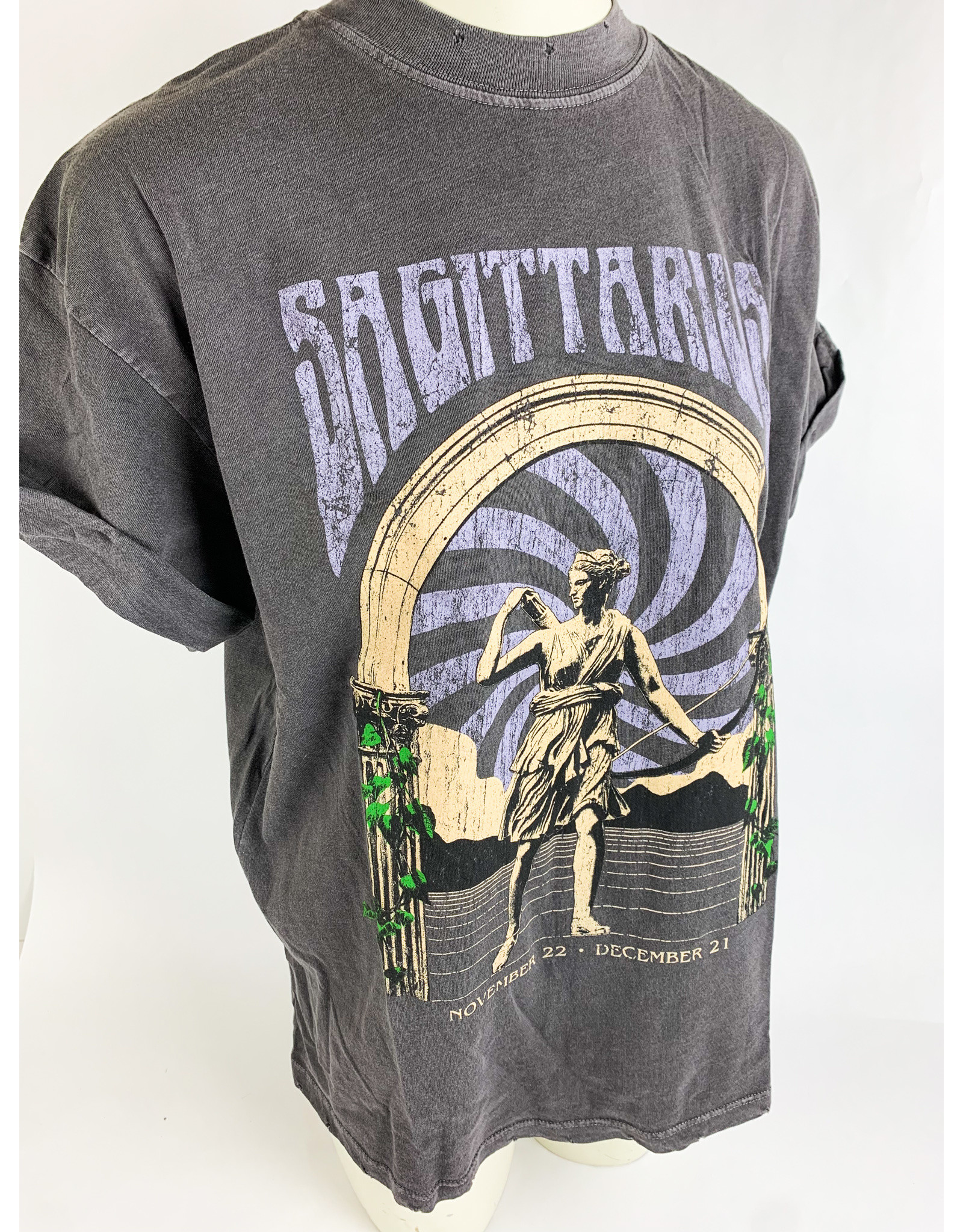 Girl Dangerous Astrology Tee Sagittarius