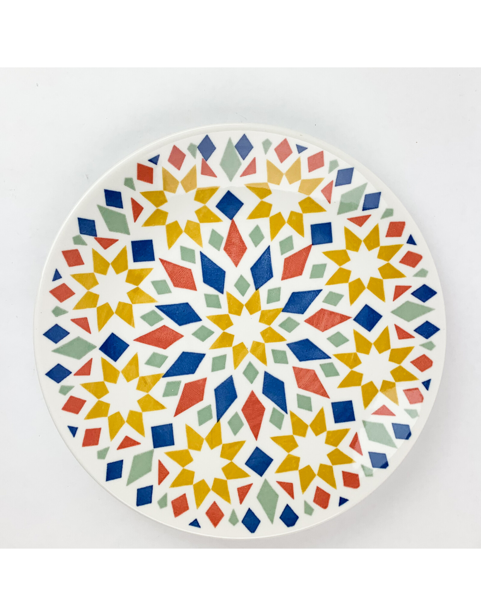 Now Designs Kaleidoscope Plate 8.5 Inch