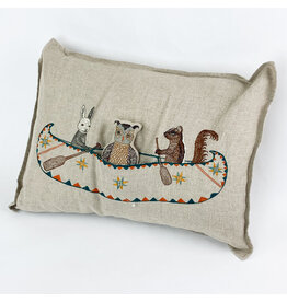 Coral and Tusk Friends Canoe Pocket Pillow