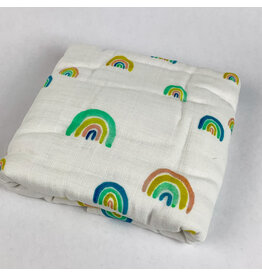 Emmy and Olly Rainbow Baby Quilt