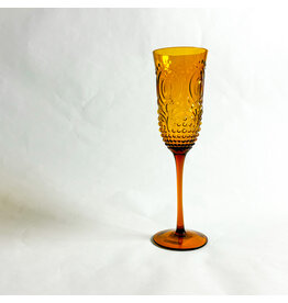 Karma Nonna Champagne Flute Amber