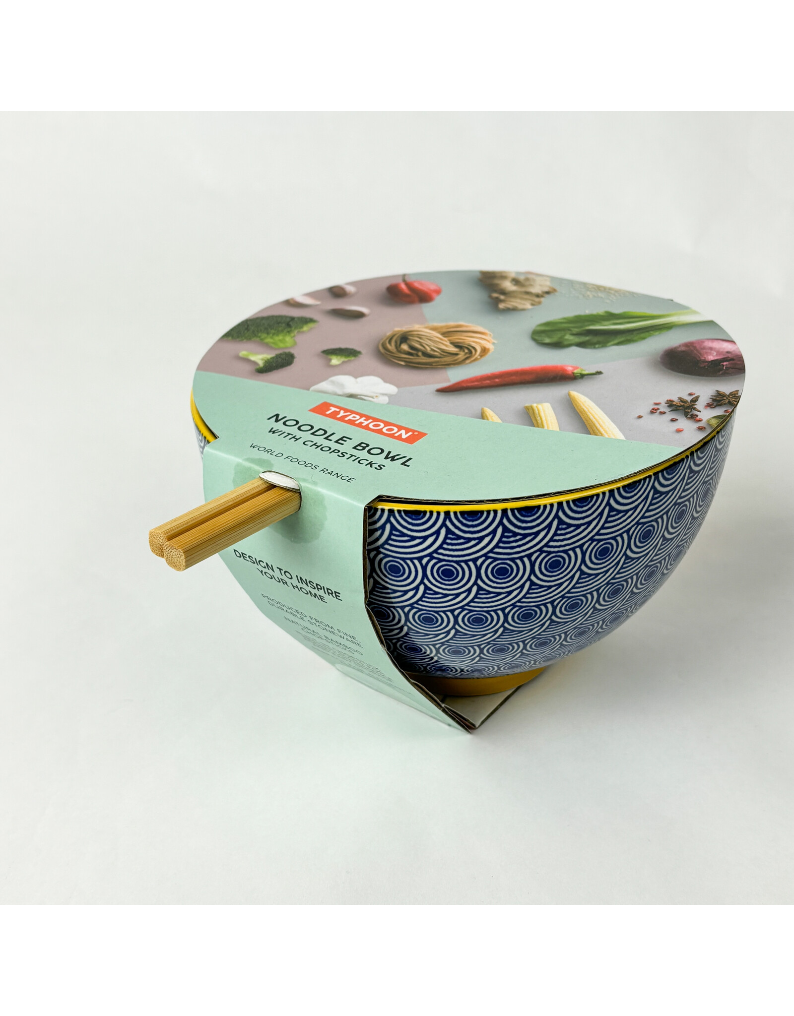 Typhoon Homewares Noodle Bowl With Chopsticks