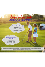 Super Special 5 to 20 ROUNDS Junior Passes