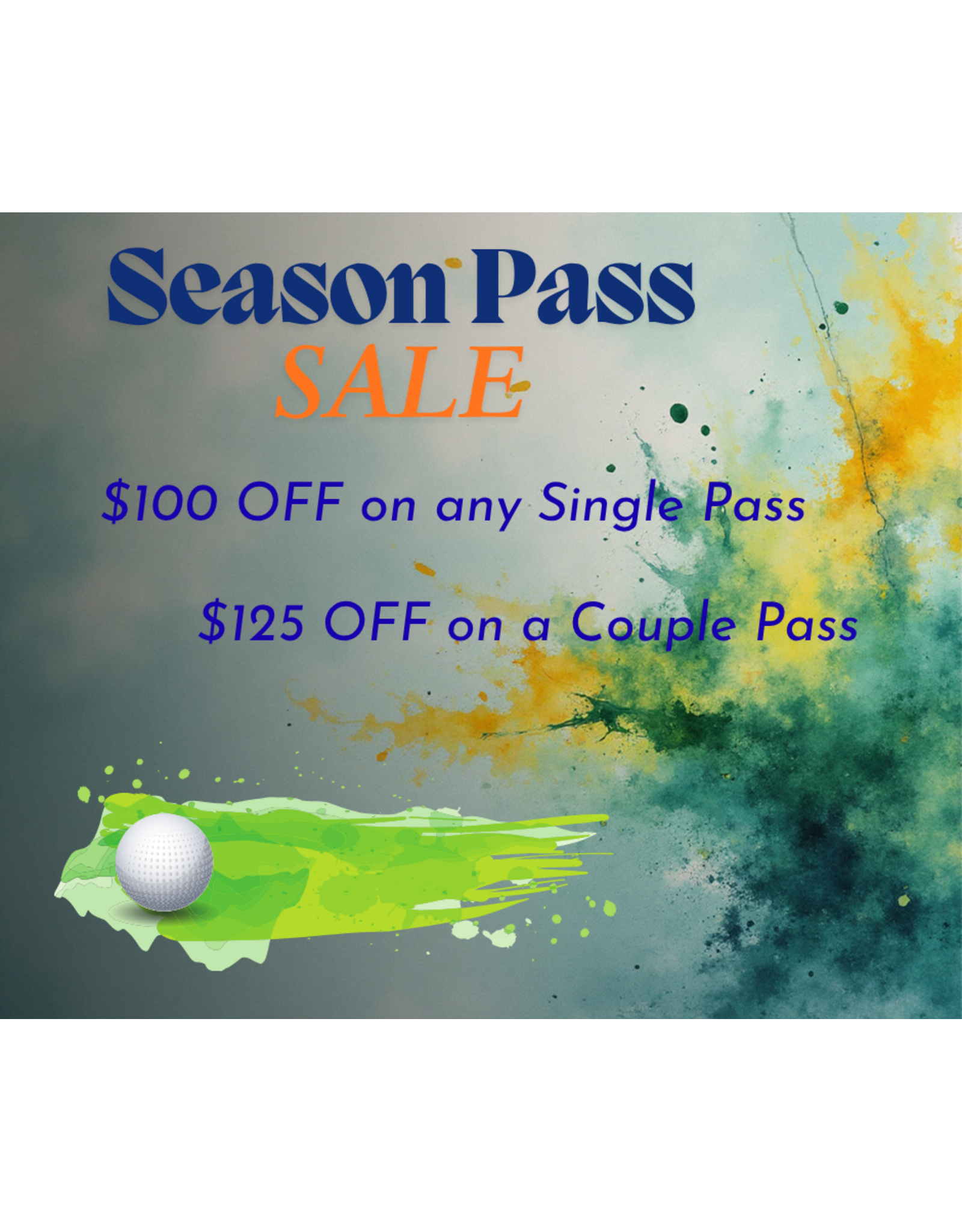 Season Pass  - Senior