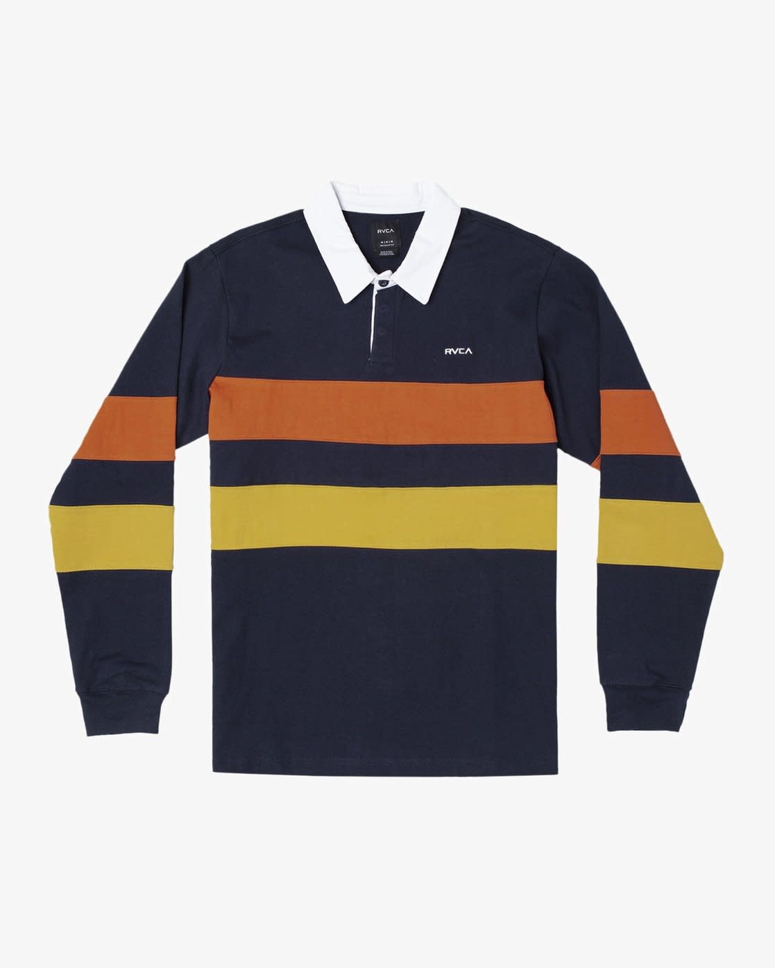 rvca long sleeve polo