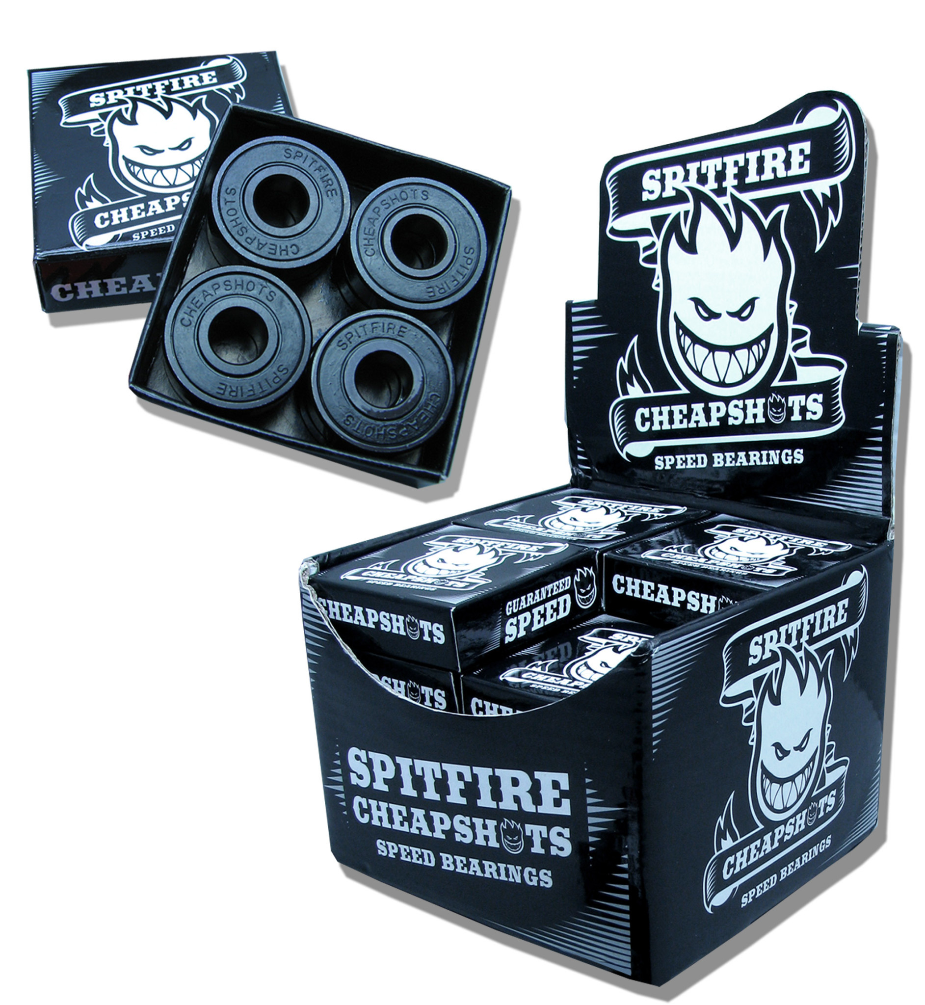 Spitfire Cheapshots Bearings - KCDC Skateshop