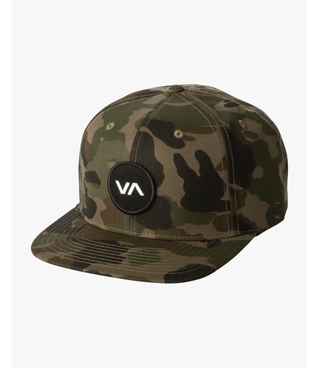 RVCA VA PATCH SNAPBACK CAMO OS - KCDC 