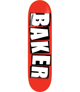 Baker deck Brand Logo White deck 8.5