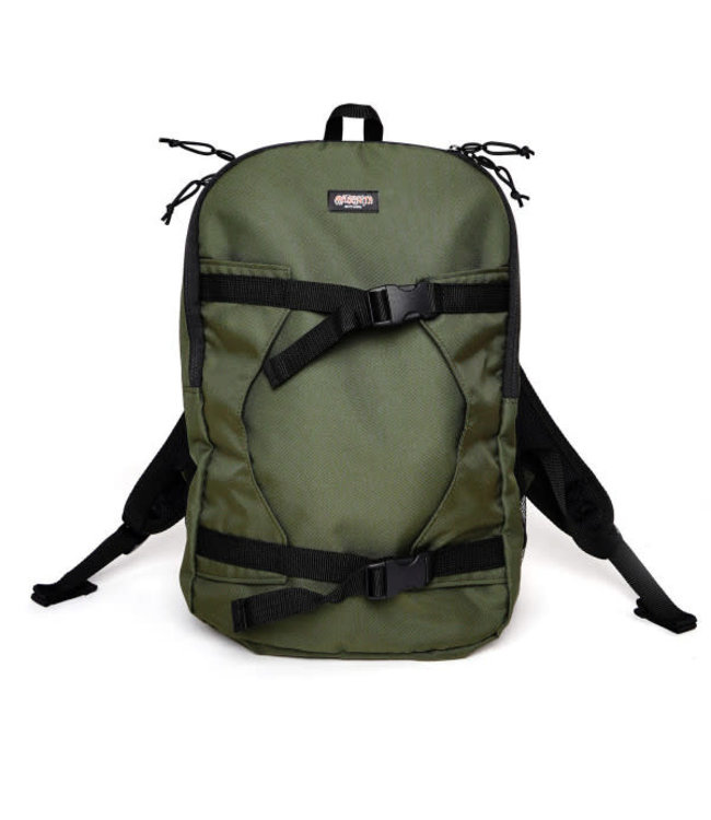 Magenta 4D Backpack Dark Green