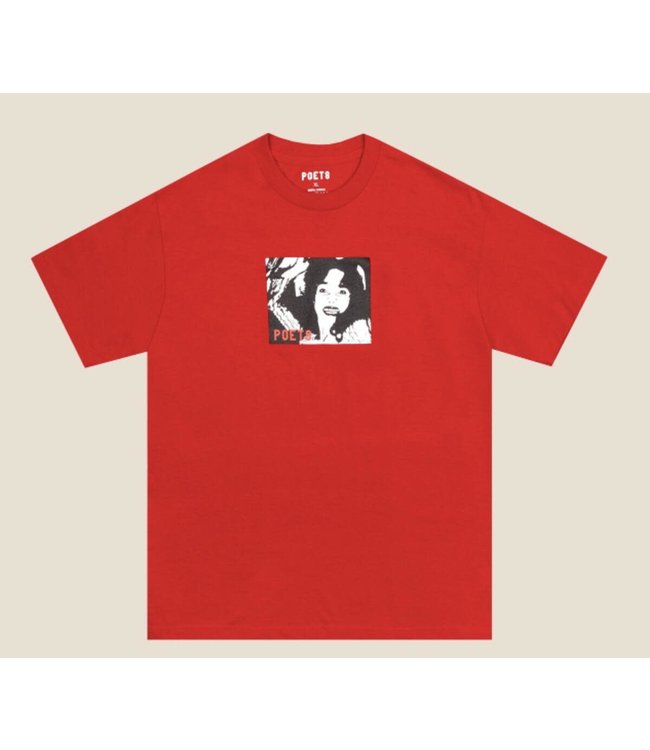 Poets SUZY 6OZ S/S T-SHIRT RED
