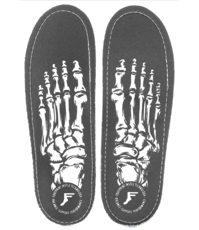 FP Insoles:KF Orthotic:Kingfoam Orthotics-Skeleton BlackM10/10.5 | W 12/12.5