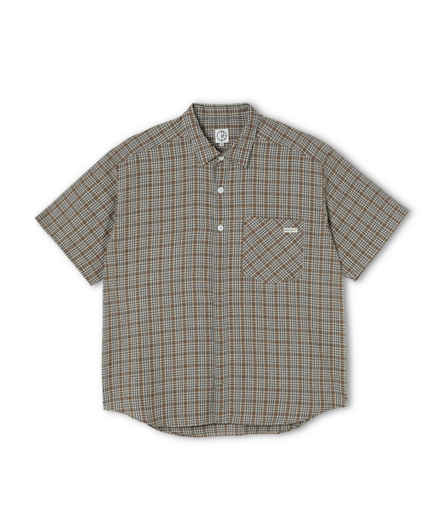 Polar Mitchell Flannel Shirt (Light Brown)