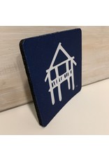 The Fairhope Store Neoprene Coaster