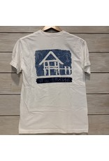 The Fairhope Store Short Sleeve Brush Stroke Pier Tee