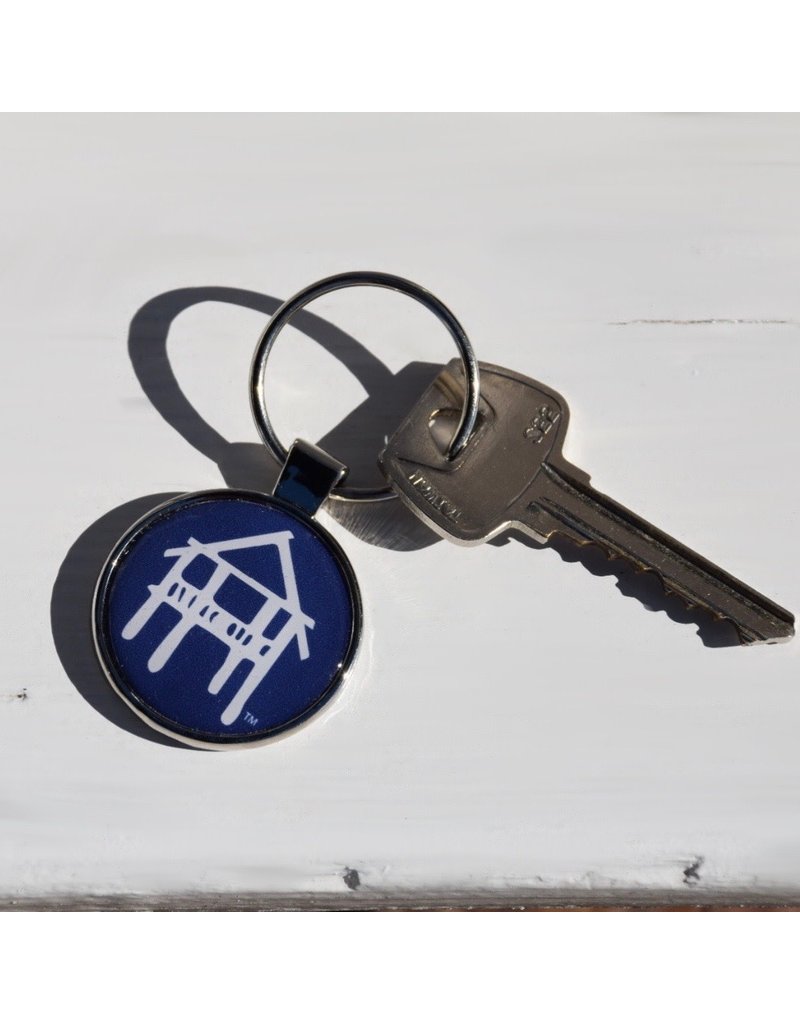 The Fairhope Store Metal Key Chain