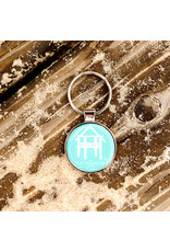 The Fairhope Store Metal Key Chain