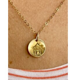 Gold  Small Pier Necklace