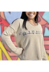 Ladies V-Neck Sweater