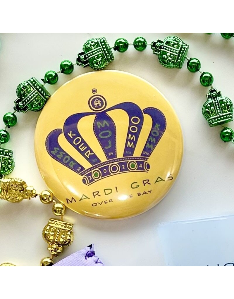 2024 Mardi Gras Button