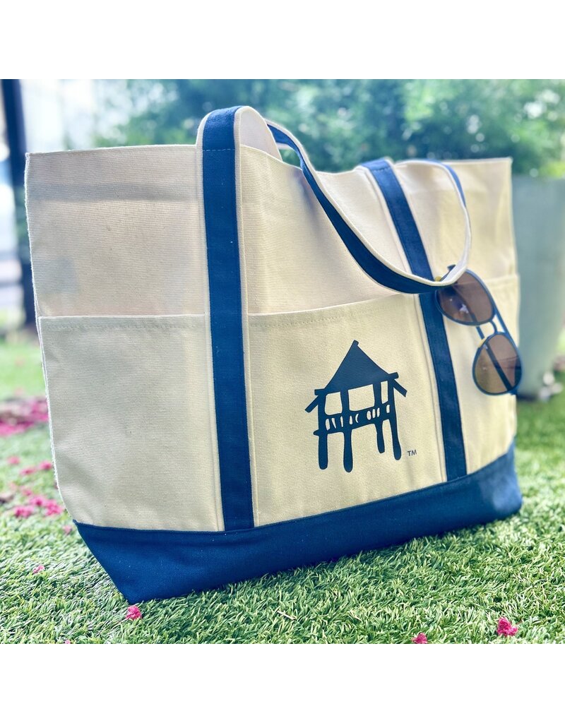 The Fairhope Store Canvas Boat Tote