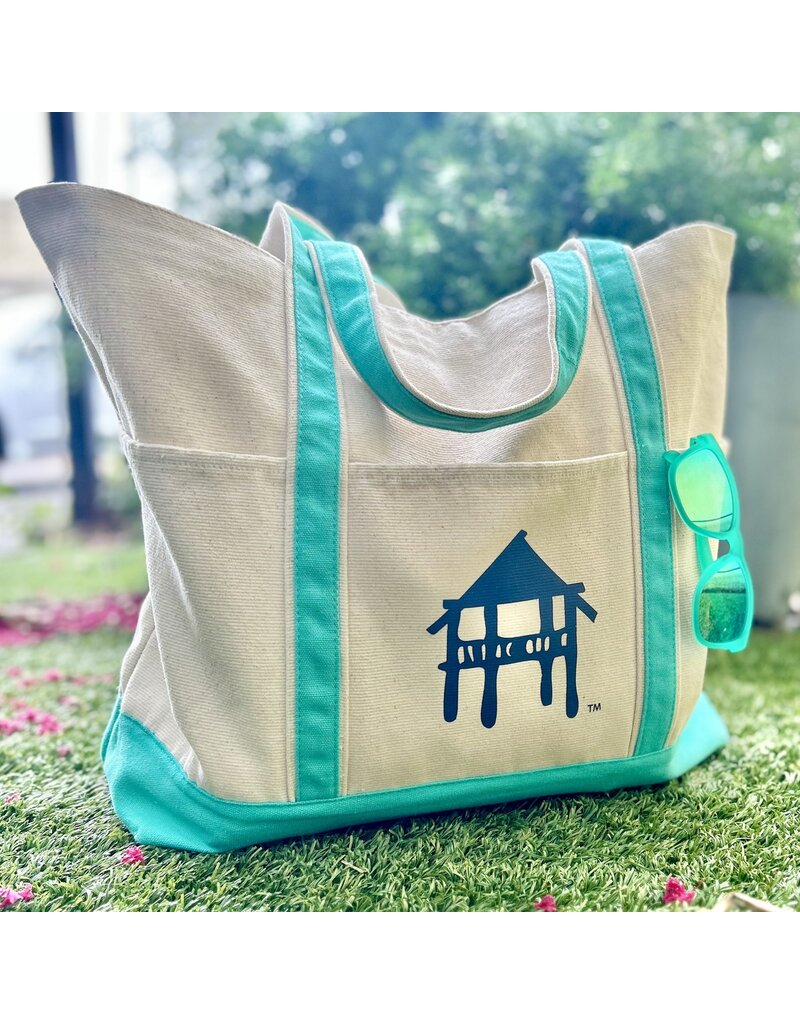 The Fairhope Store Canvas Boat Tote