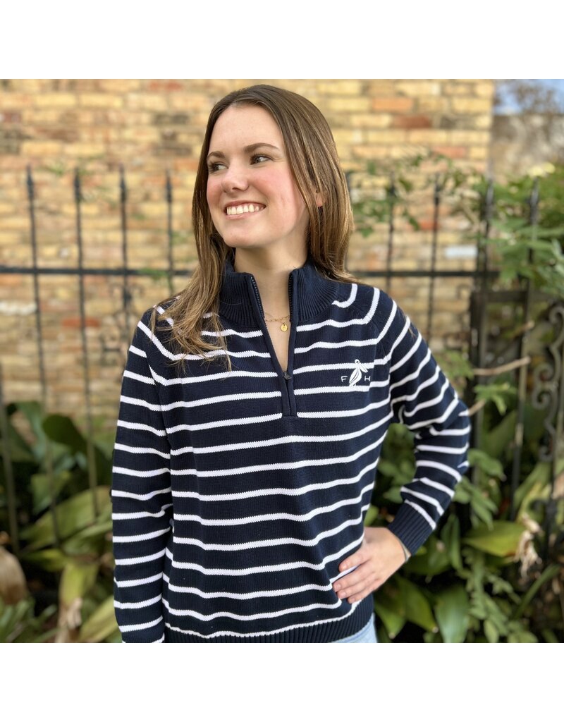 Ladies 1/4 Zip Sweater