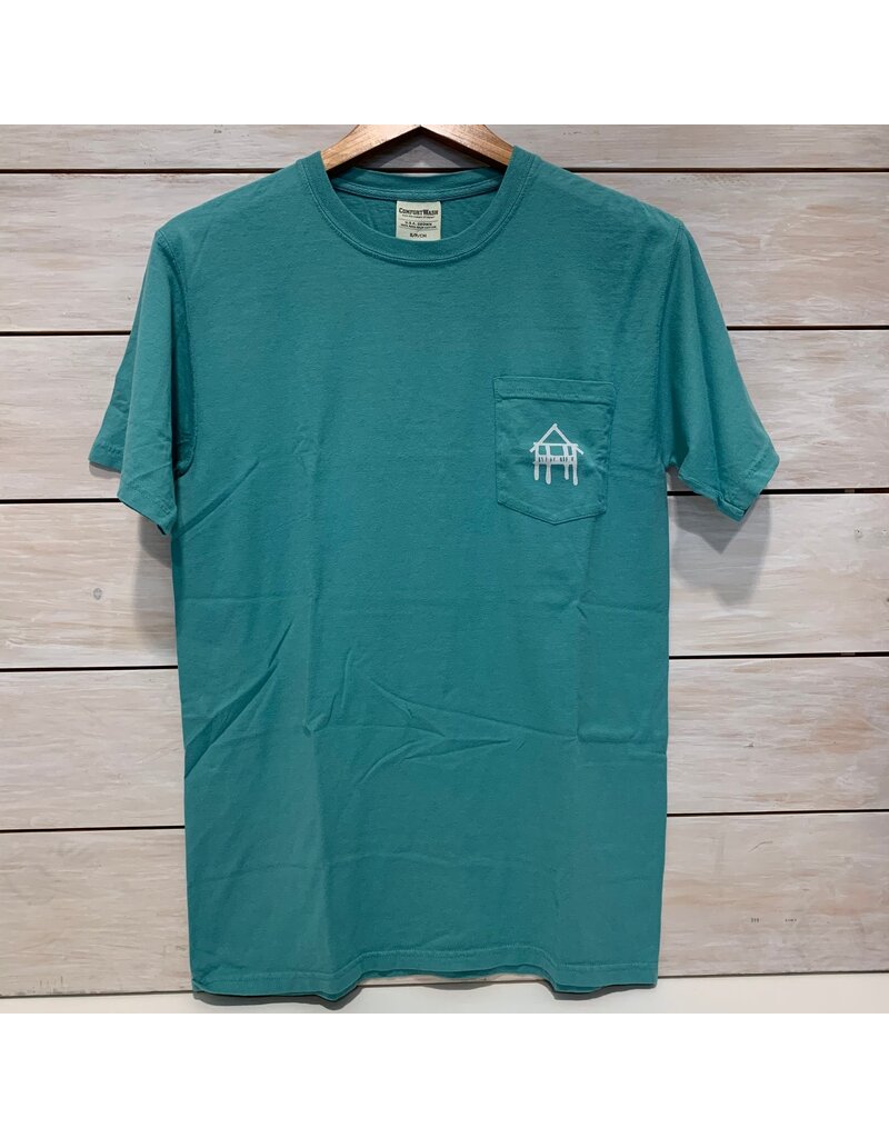 Cast Net Short Sleeve Cast Net Tee w/Pocket