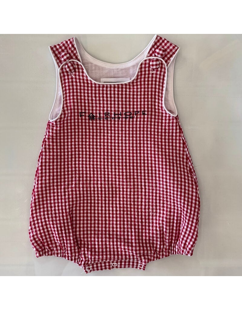 Seersucker Bubble Romper