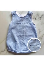 Seersucker Bubble Romper