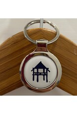 The Fairhope Store Metal Key Chain