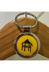 The Fairhope Store Metal Key Chain
