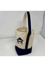 The Fairhope Store Canvas Wine Bag