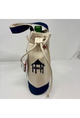 The Fairhope Store Canvas Wine Bag