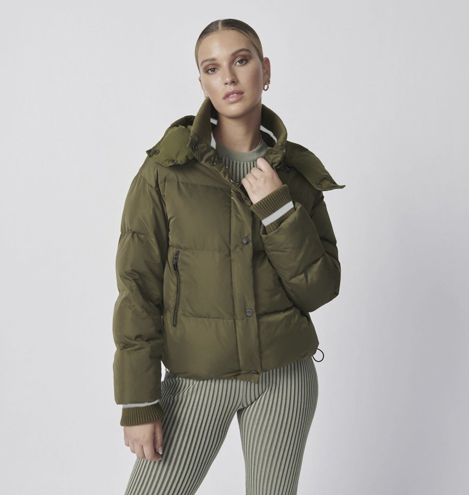 ENA PELLY CROPPED PUFFER JACKET - Clever Ain't Wise