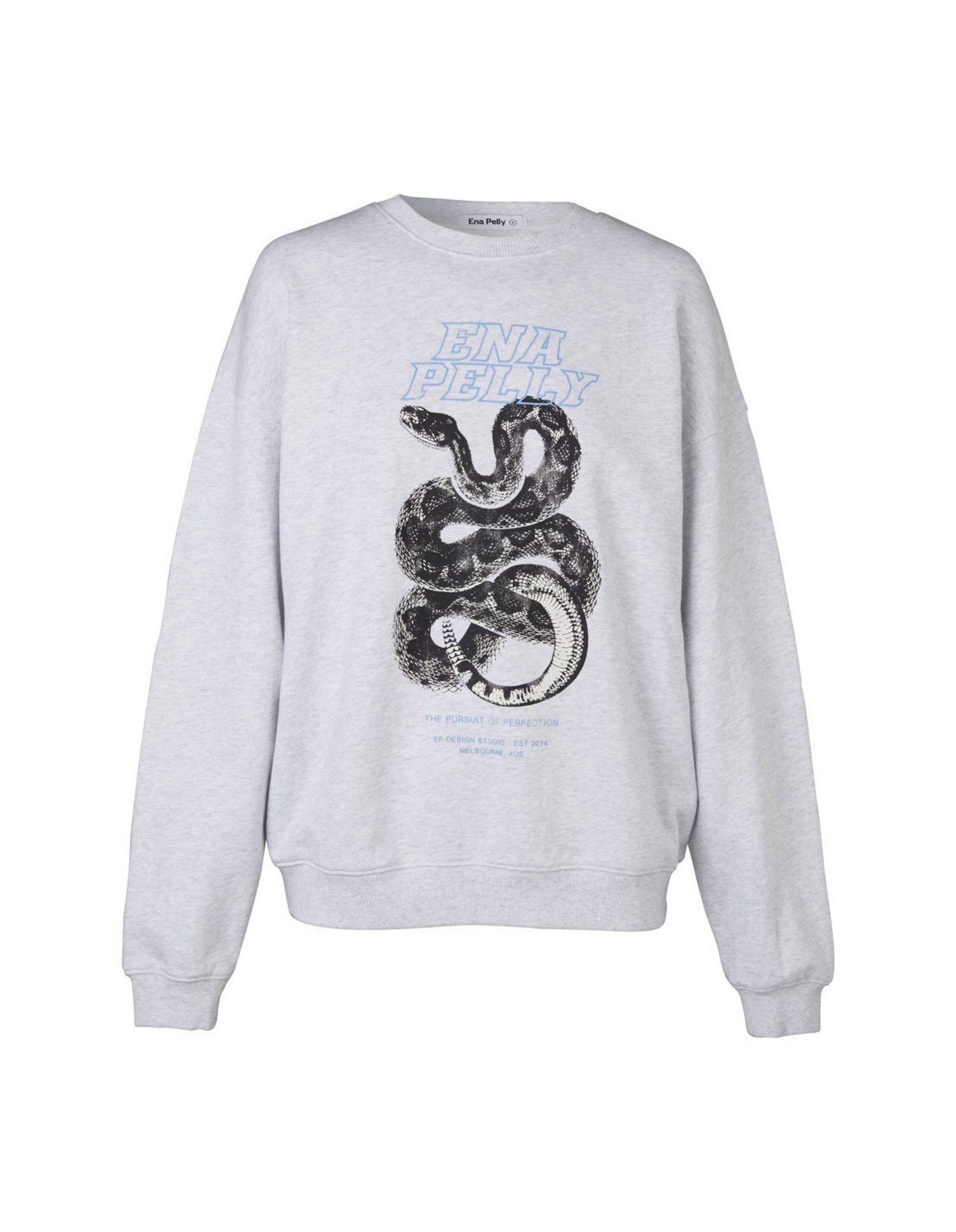 ENA PELLY PYTHON PRINT SWEAT - Clever Ain't Wise