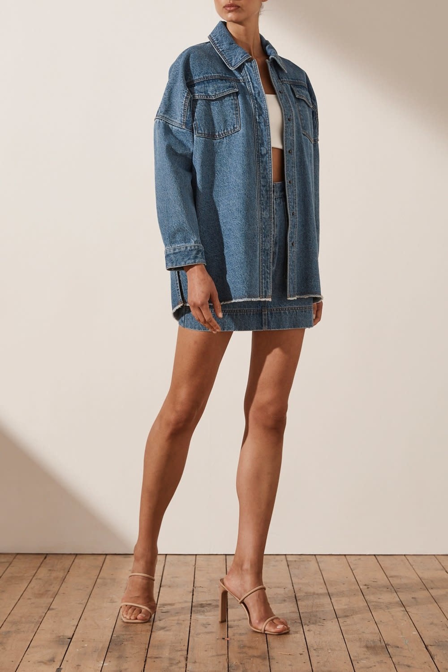 SHONA JOY EMILY OVERSIZED SHIRT - Clever Ain't Wise