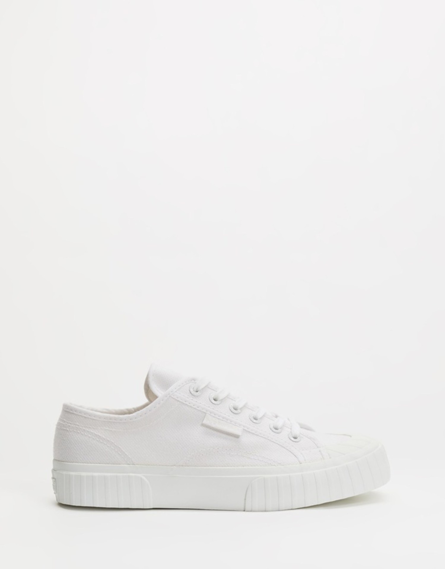 SUPERGA 2630 STRIPE C42 TOTALLY WHITE - Clever Ain't Wise