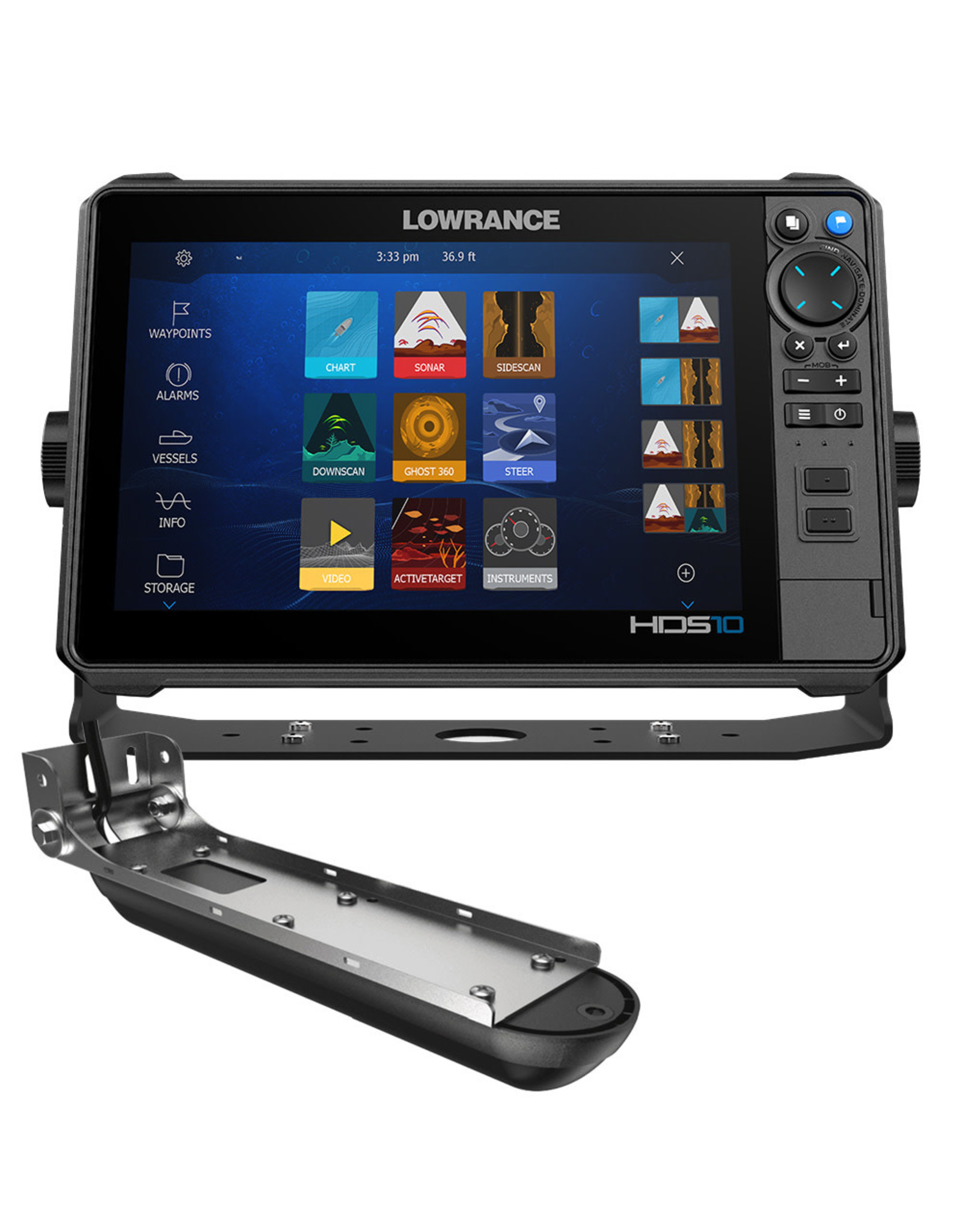 HDS PRO 10 with C-MAP DISCOVER OnBoard Active Imaging HD - DJS MARINE ELECTRONICS LLC